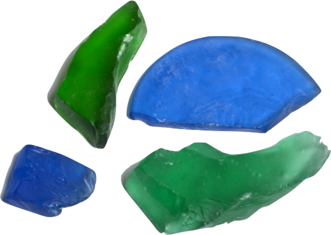 Sea Glass - A beachcomber’s favorite - sea glass starts off as a piece off of a broken bottle and is worn smooth over decades by continuously being tumbled in the ocean. It can take 20 to 50 years to achieve a smooth, round and frosted appearance which is prized by collectors. Hint: our sea glass is mechanically tumbled and is created under a much faster timeframe. 